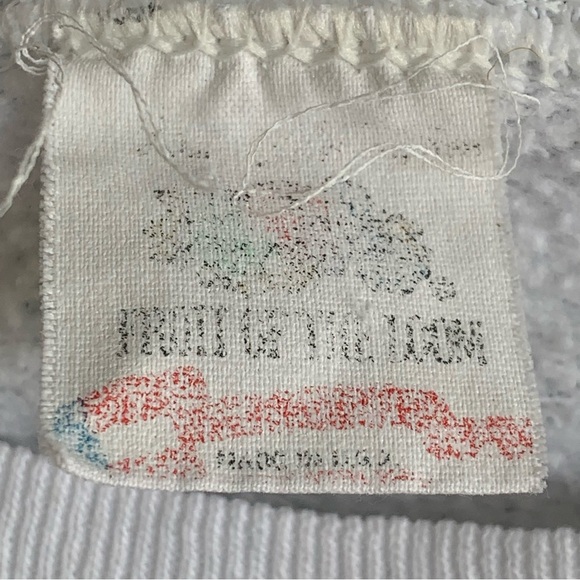 Vintage Bouquets Roses Crewneck Sweatshirt Adult 90s Sweater Music Sheets - Picture 4 of 4